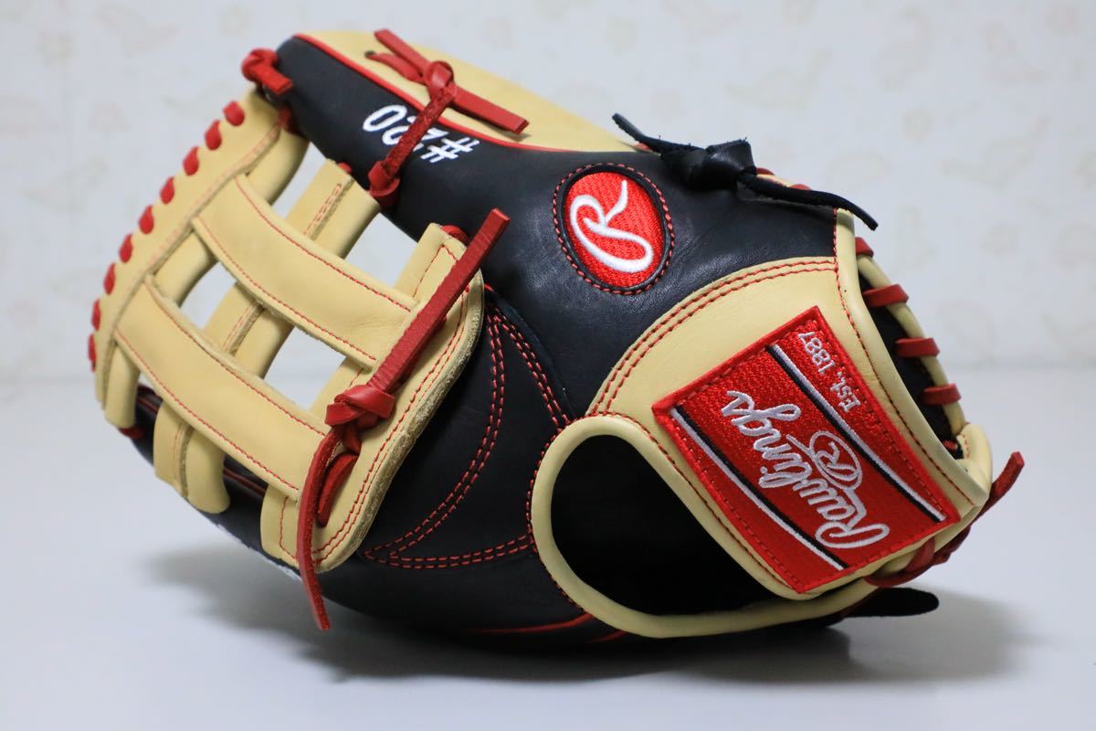 新品】新品☆ローリングスRAWLINGS軟式外野手用グラブ