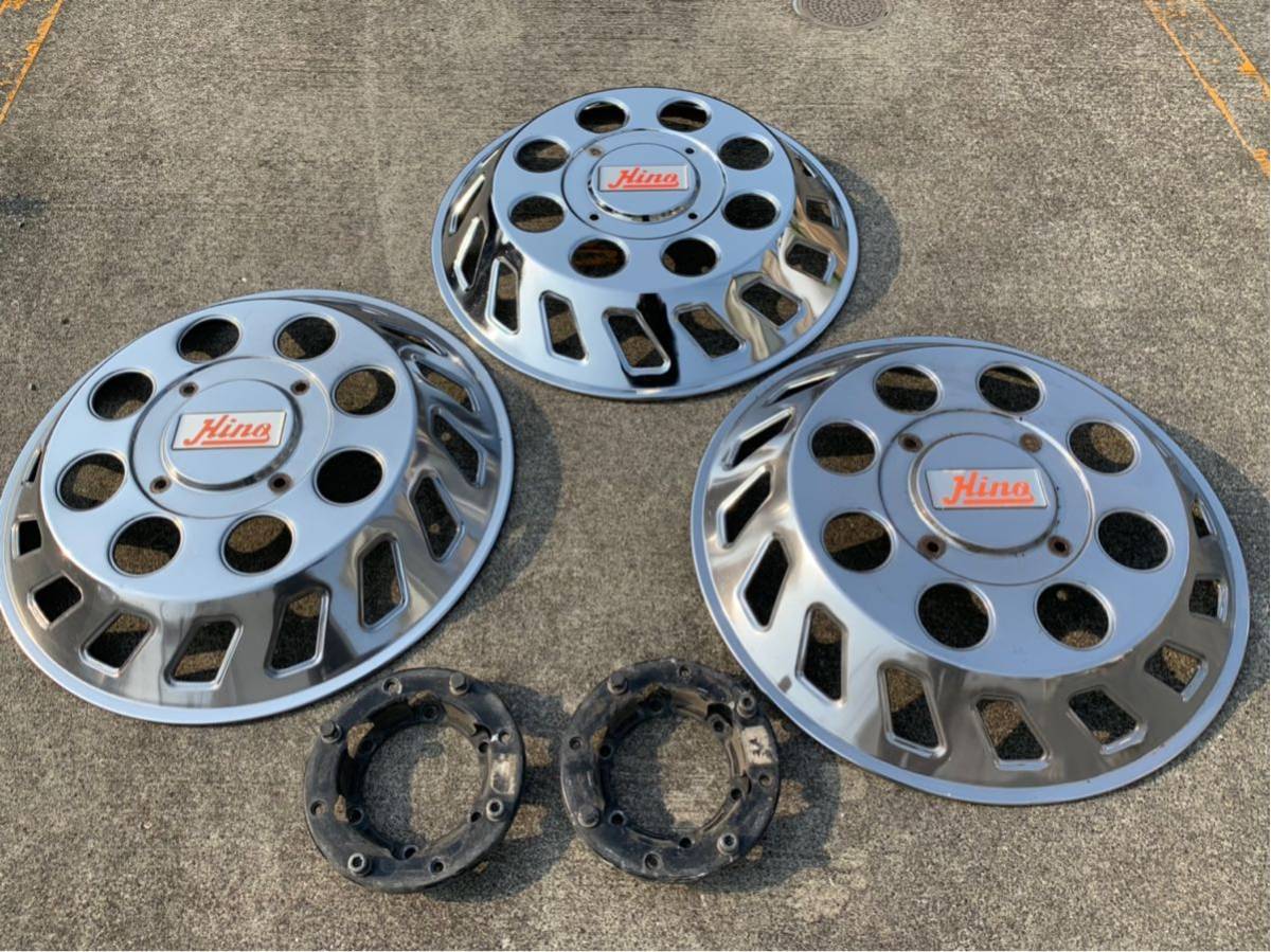 日野純正ホイールキャップブラケット 日野ホイールカバー 22.5インチ