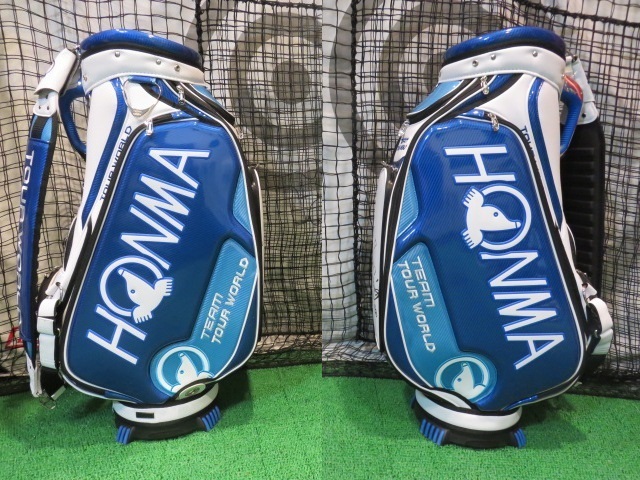 HONMA TEAM TOUR WORLD キャディバッグ 青・白 【公式通販】
