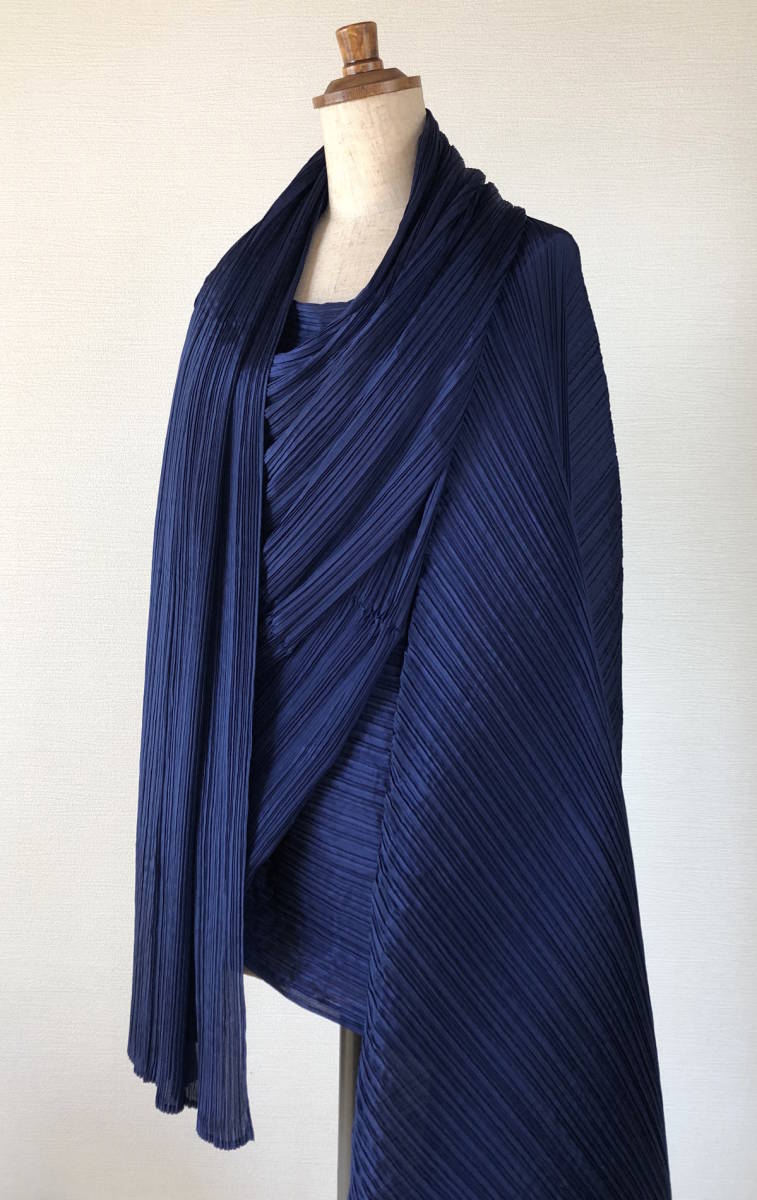 美品】PLEATS PLEASEプリーツプリーズ 大判ストール2025/AW PLEATS