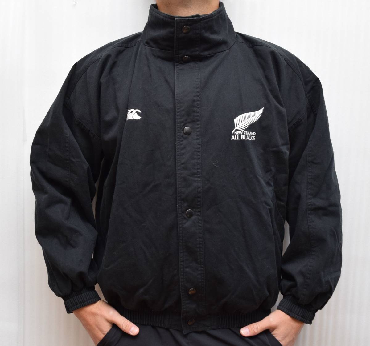 カンタベリー オールブラックス 中綿ブルゾン CANTERBURY希少オール