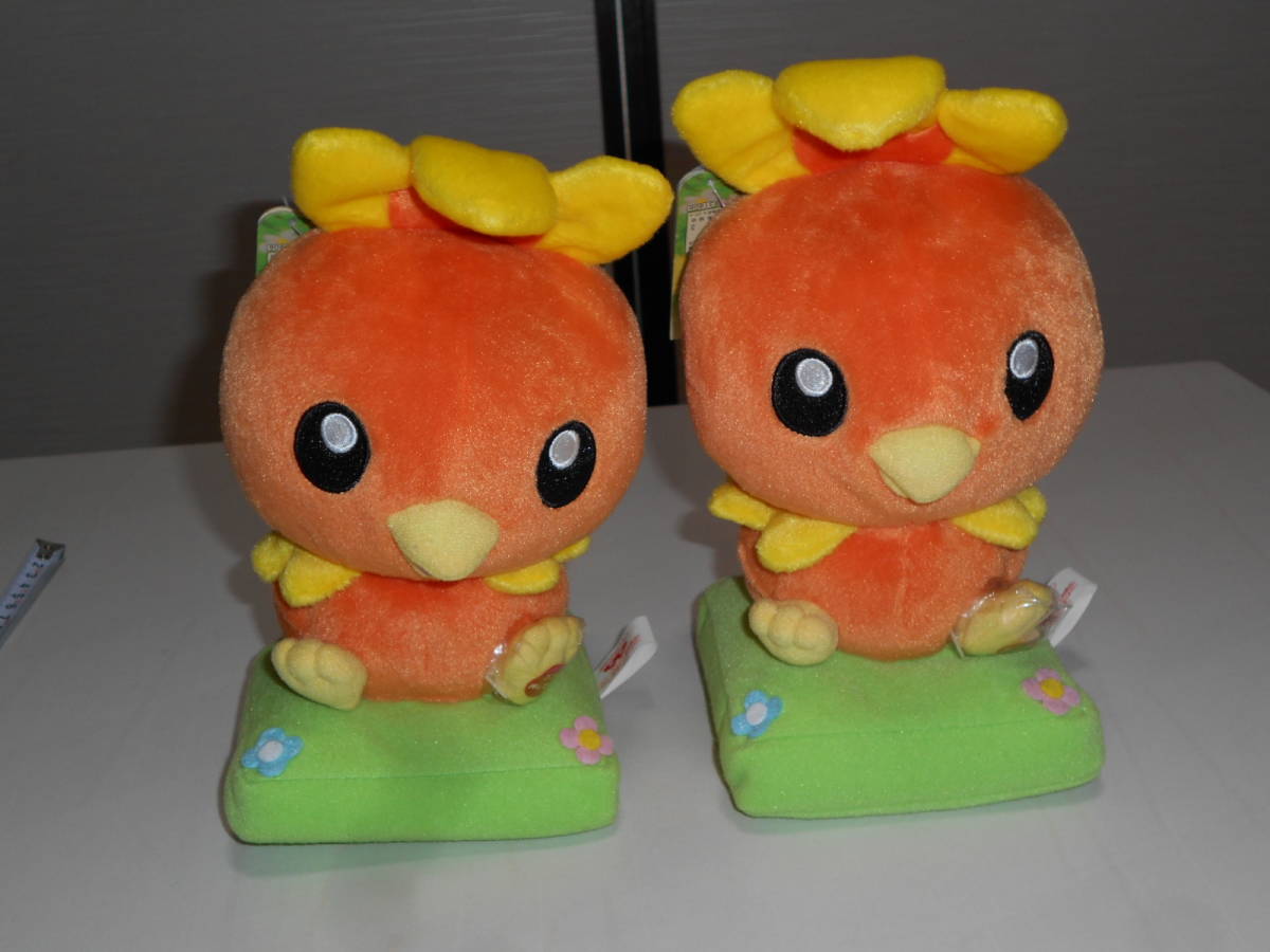 2004年 ポケモンセンター ピカチュウ＆アチャモ マフラー ぬいぐるみ