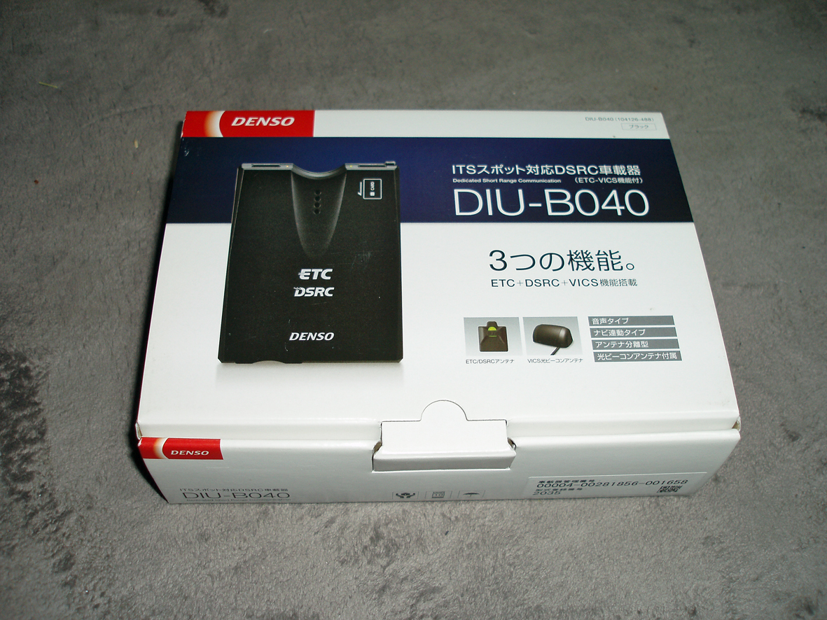 ETC車載器 DENSO ETC2.0 DSRC DIU-B040 Yahoo!オークション - ETC2.0