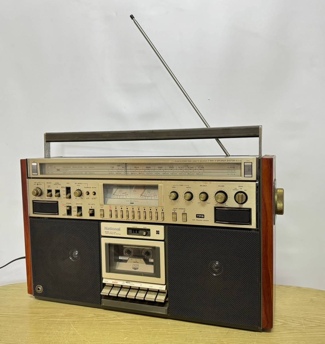 National RX-5600 ナショナル ステレオ ラジカセ 昭和 レトロ ジャンク