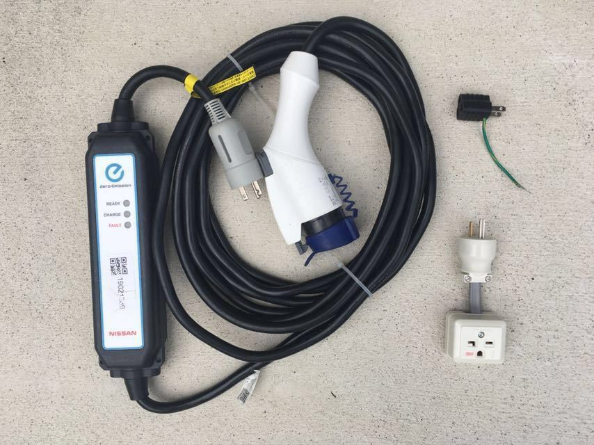 ☆りか坊☆三菱 アイミーブ純正 充電ケーブル 200V ☆りか坊☆三菱