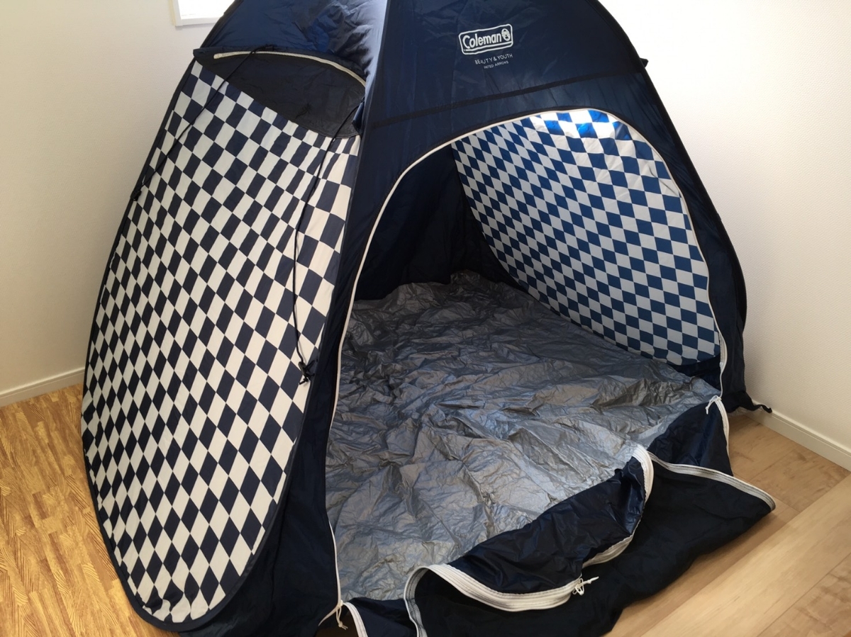 ユナイテッドアローズ BEAUTY＆YOUTH ポップアップテント＆下敷き