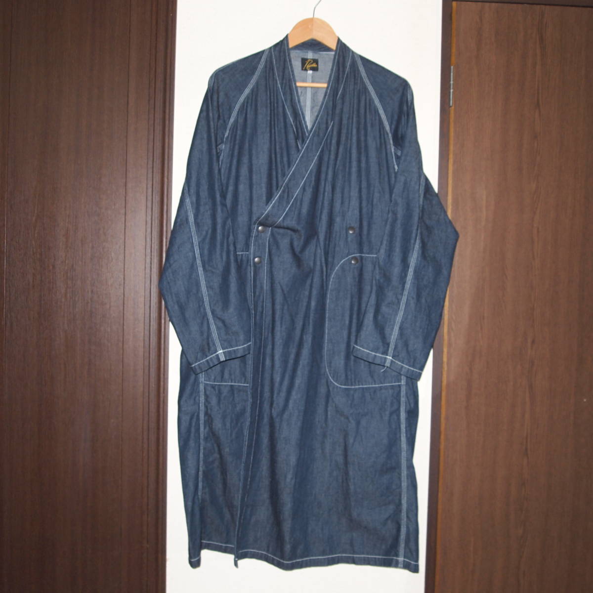 needles ニードルズ Needles デニム作務衣 Sサイズ デニム作務衣コート