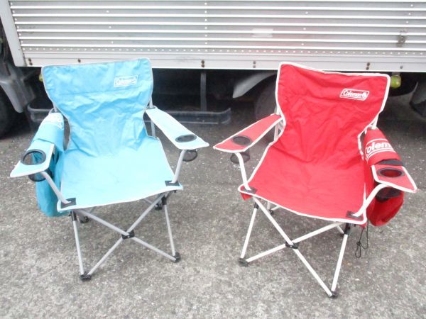コールマンコンパクトフォールディングチェア レッド コールマン
