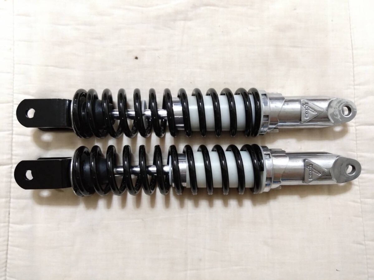 バブ、CB400T.N CB400T N 250 社外サス リアサスペンション 赤