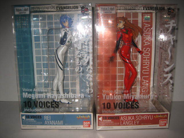 エヴァンゲリオン Voice I-doll Superior アスカ 綾波レイ
