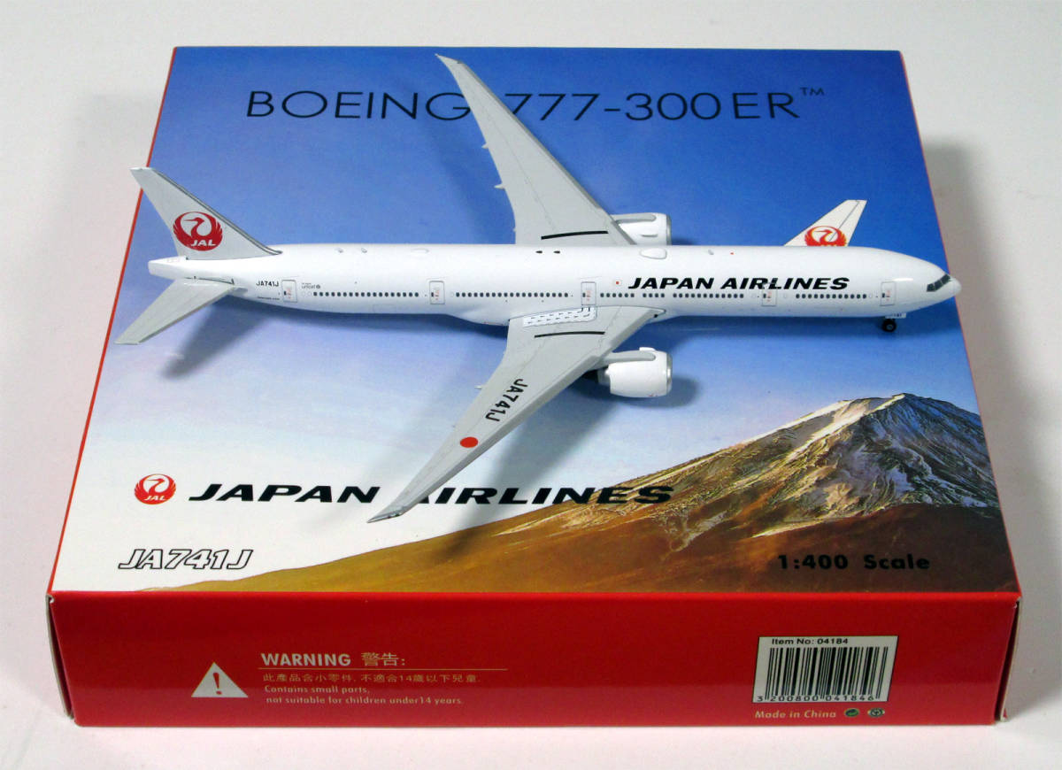 超レア❗️Phoenix B777-300ER 日本航空 JA741J 1/400 超レア