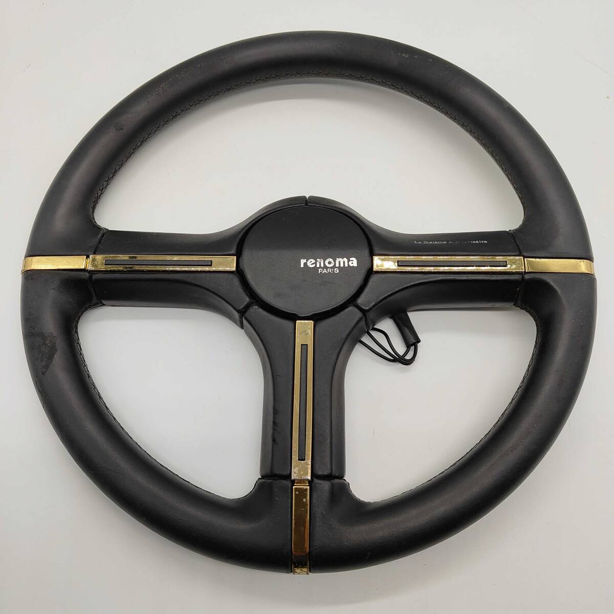 イタルボランテ ドルチェ ウッドステアリング 36.5パイ 99年製 美品