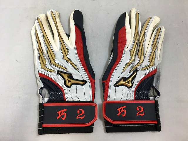 井端弘和選手実使用 バッティンググローブ 井端弘和選手実使用