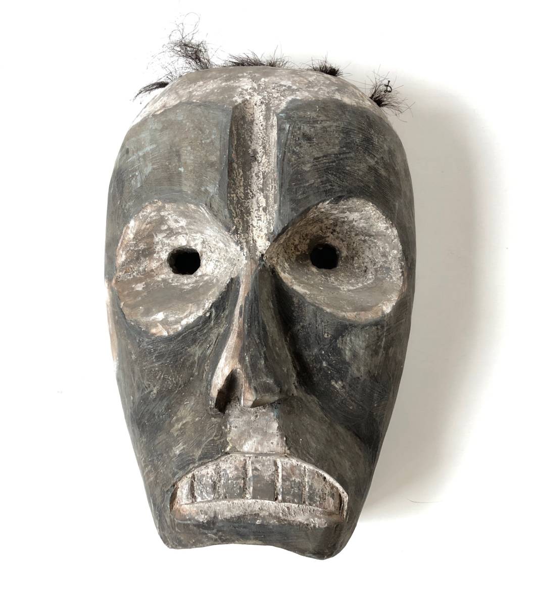 アフリカ ブワ族 お面 木彫り 民族工芸 マスク 壁掛け 【公式通販】