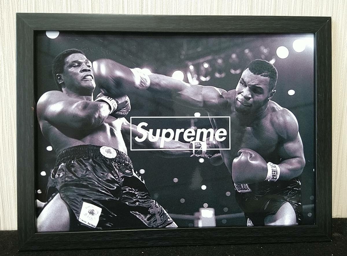⭐️正規品AW07 Supreme × Mike Tyson ポスター中古 美品♪ ⭐️正規品