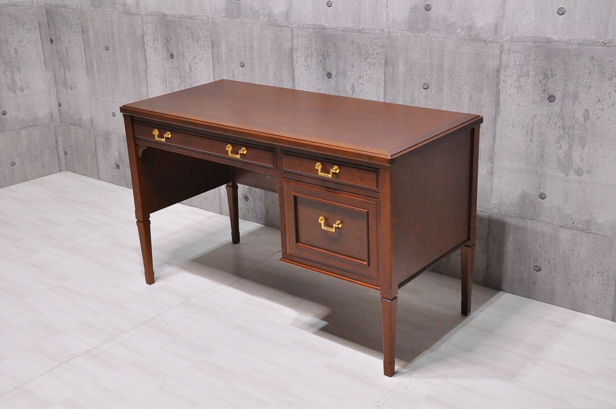 マルニ木工 地中海シリーズ ライティングビューロー デスク チェスト