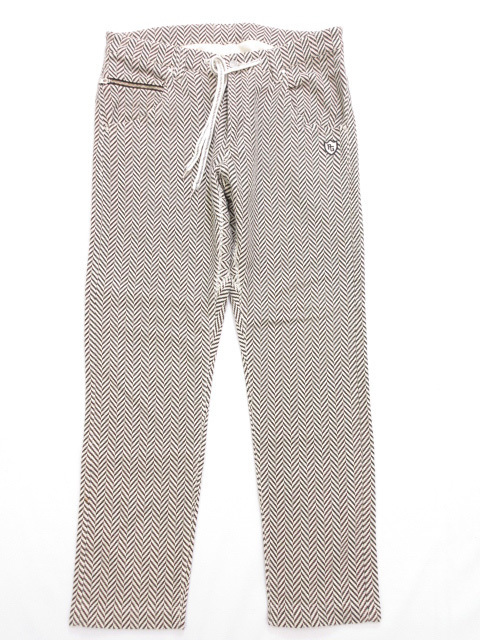 PEARLY PEARLY GATES プリントウールワークパンツ 6 オフホワイト