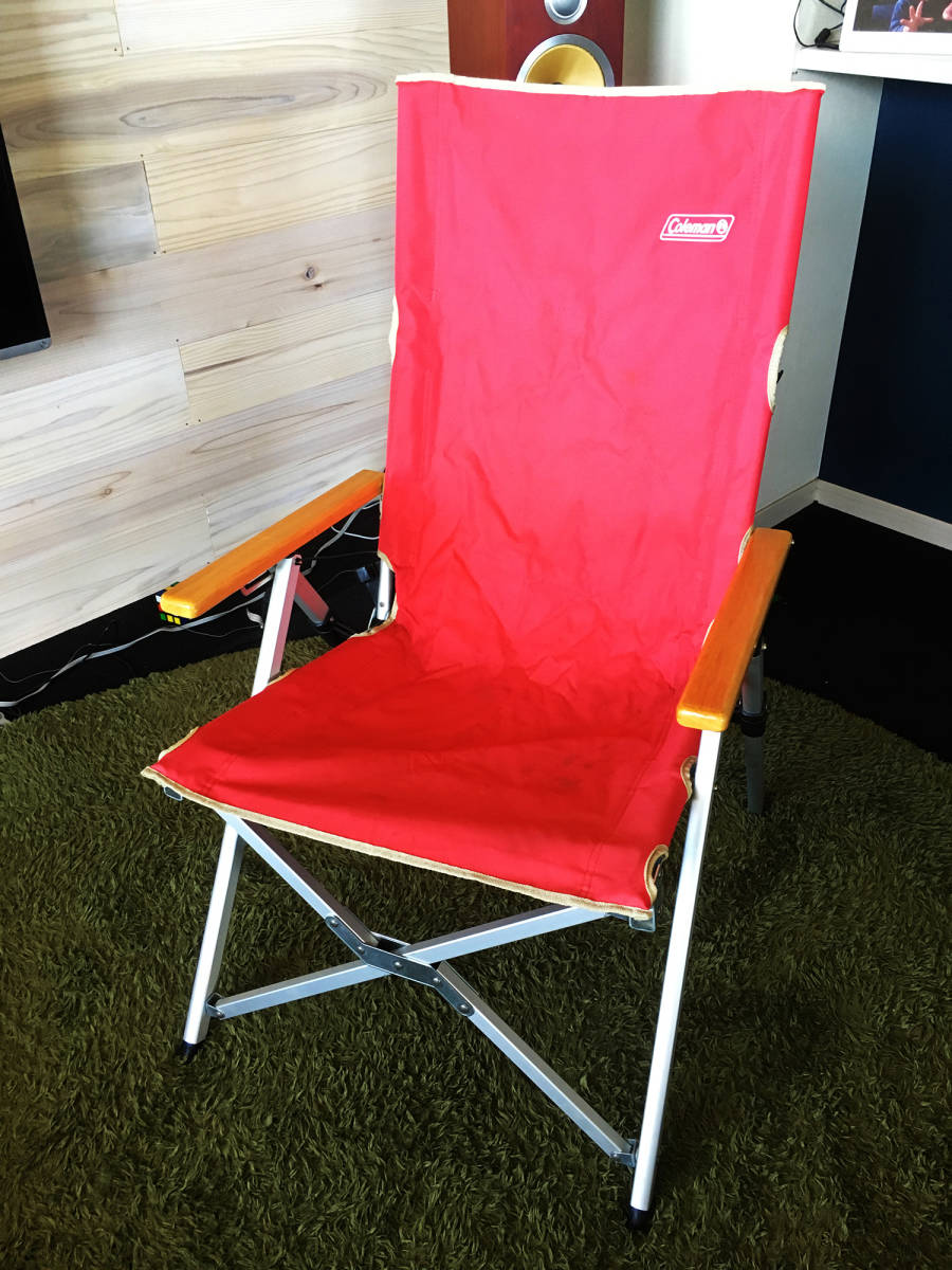 2個セット】Coleman レイチェア レッド コールマン 赤 アウトドア