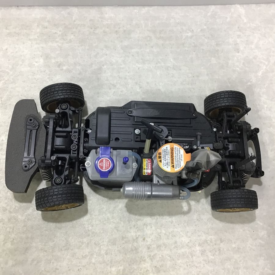 1/10 タミヤ エンジン ラジコンカー R34 GT-R TGS-Rシャーシ