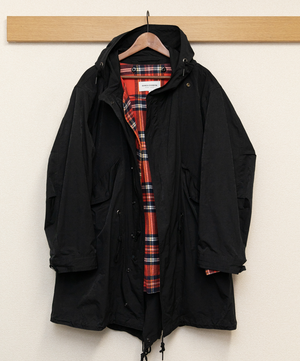 ビアンカシャンドン フィッシュテイルモッズコート ビアンカシャンドン