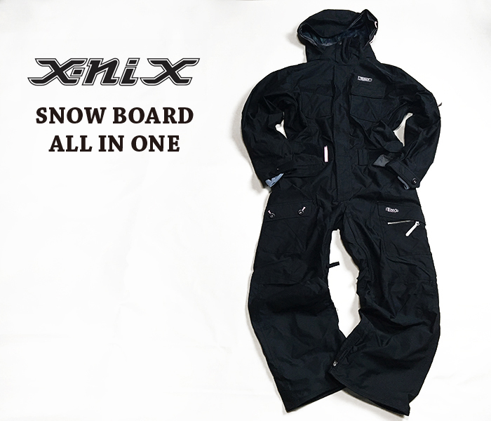 未使用 X-NIX ツナギ スノーボード スキー ウェア レディースS 美品
