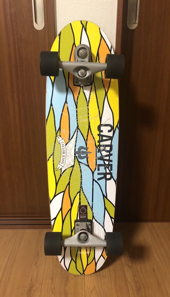 carver TAYLOR KNOX スケートボード LIMITEDEDITION コンプリートの