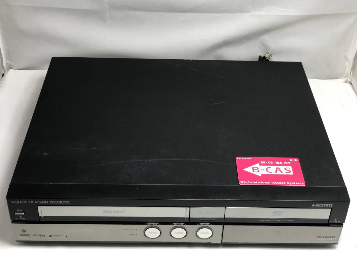 AQUOS HI-VISION RECORDER SHARP DV-ACV52 SHARP AQUOS HI-VISION