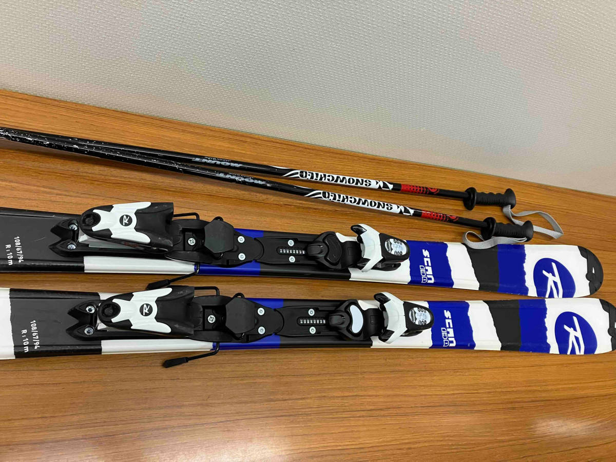 子供 ロシニョール☆スキー 120☆ブーツ ストック☆3点セット 子供