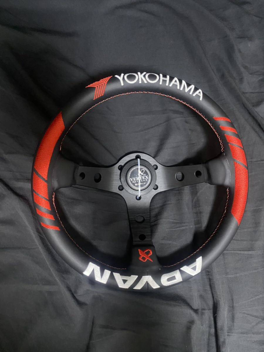 YOKOHAMAアドバンADVANステアリングVERTEXディープコーンヨコハマ