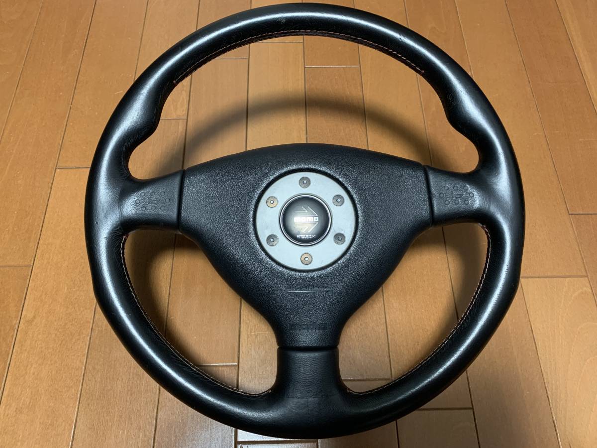 ランエボ MOMO ステアリング ハンドル 4 5 6 ランエボ MOMO