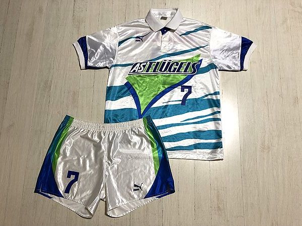 94-95 横浜フリューゲルス 前園真聖選手着用 カップ戦アウェー