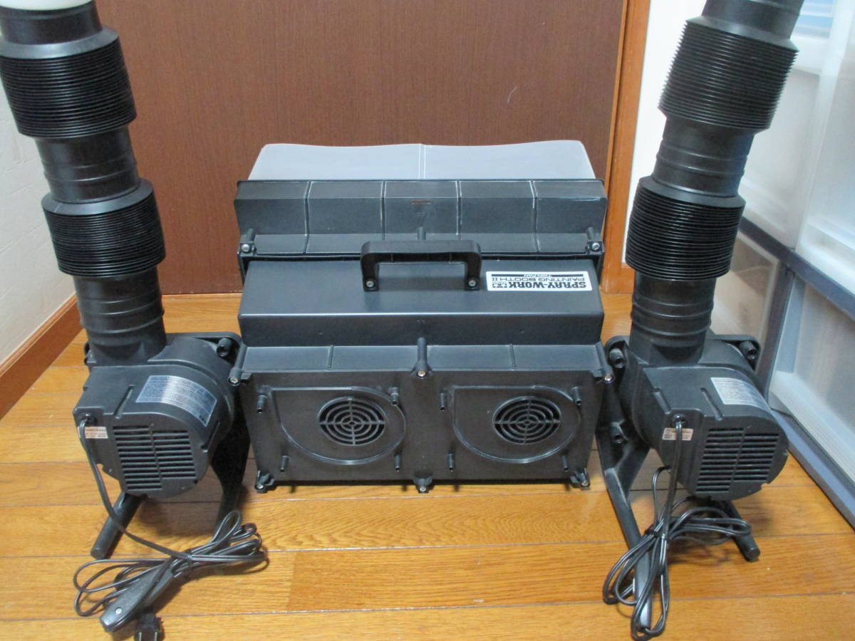 タミヤ スプレーワーク ペインティングブースII ツインファン 塗装