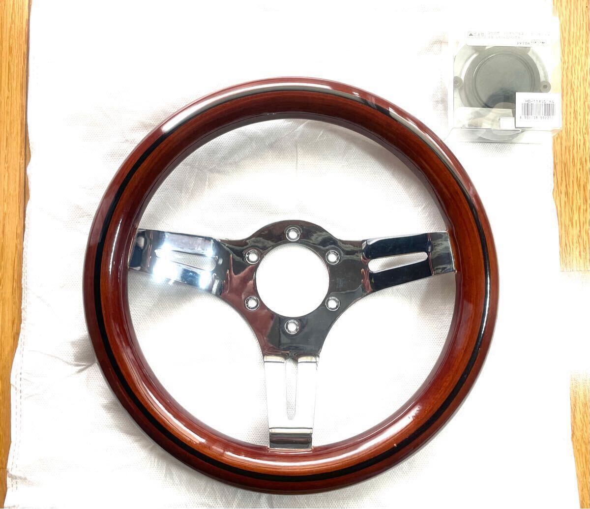 当時物 BAD バッド ホーンボタン ビレットステアリング ホーン