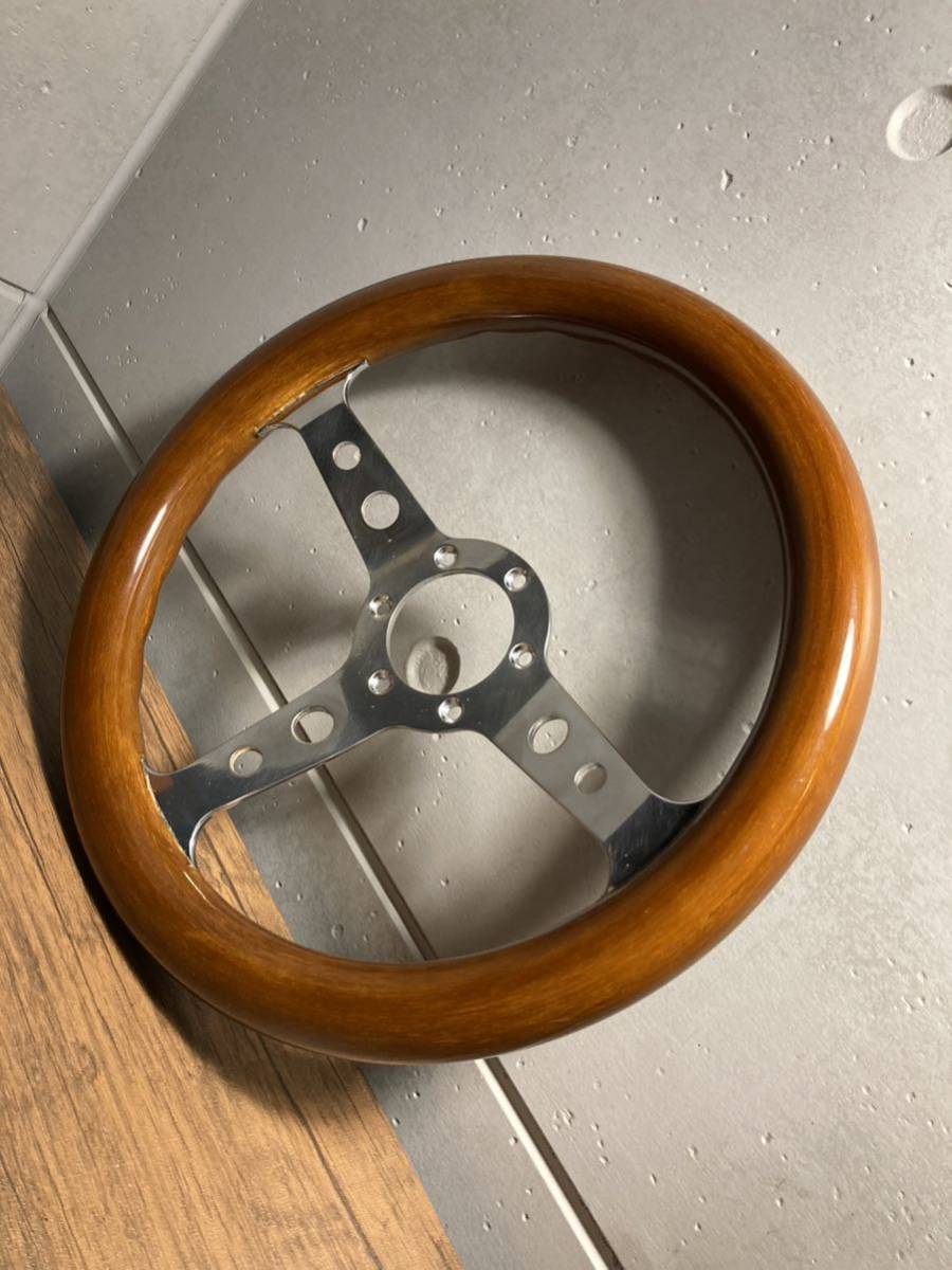 小径ステアリング JEFF製 Φ26.5 街道レーサー 水野ワークス