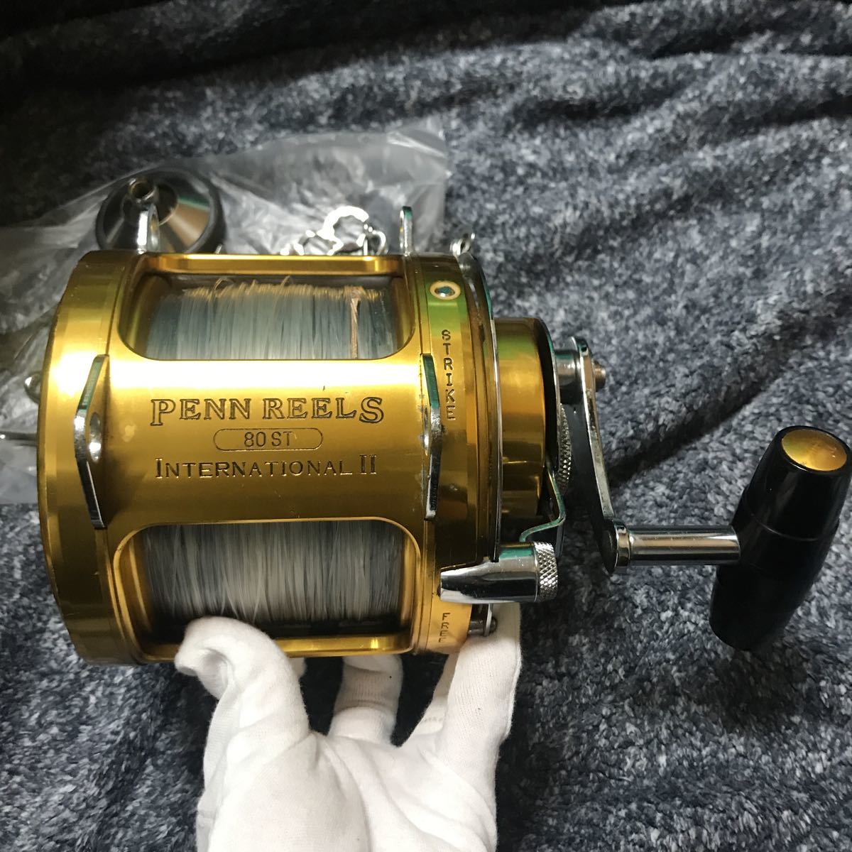 PENNリール インターナショナルV 80vswトローリングリール 大物用