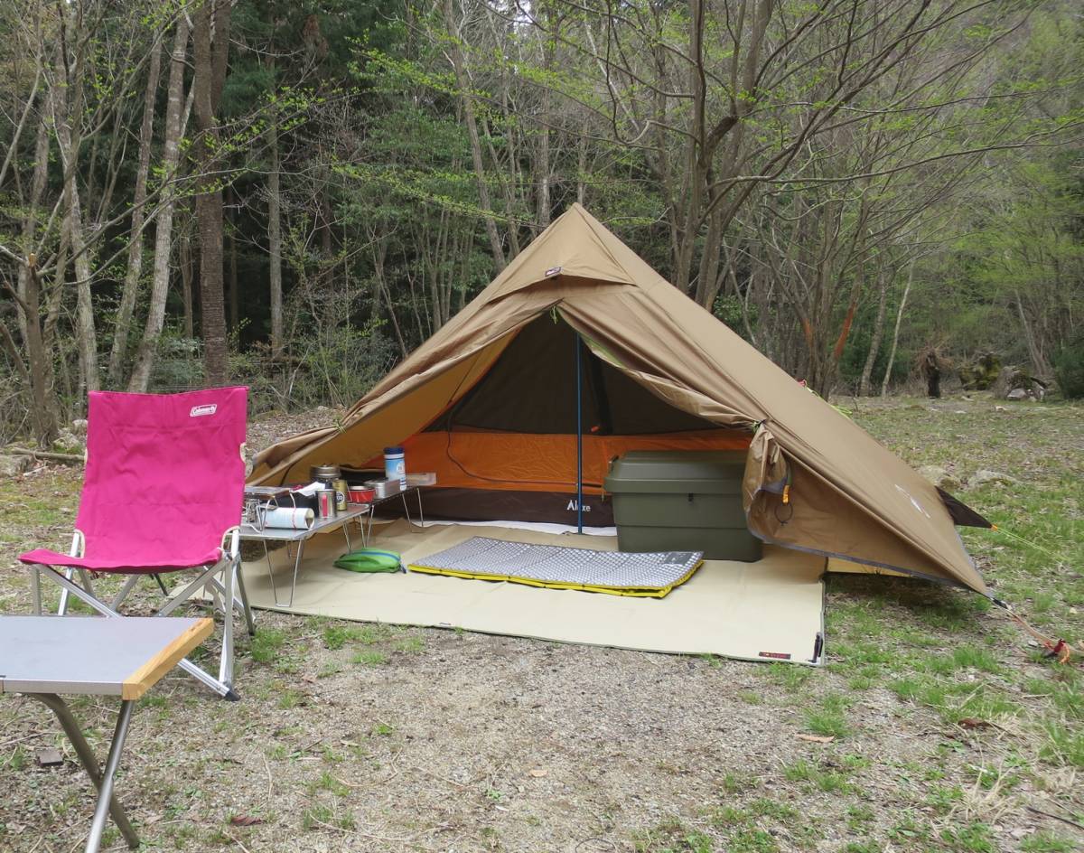 Luxe outdoor Mini Peak II ワンポール難燃テント ワンポール テント