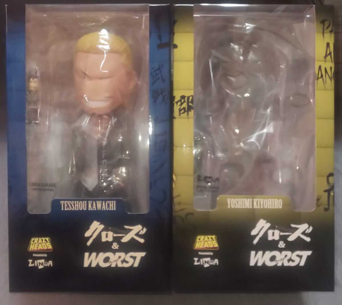 CRAZY HEADS 河内鉄生 LINDA GARAGE 限定 フィギュア CRAZY HEADS 河内