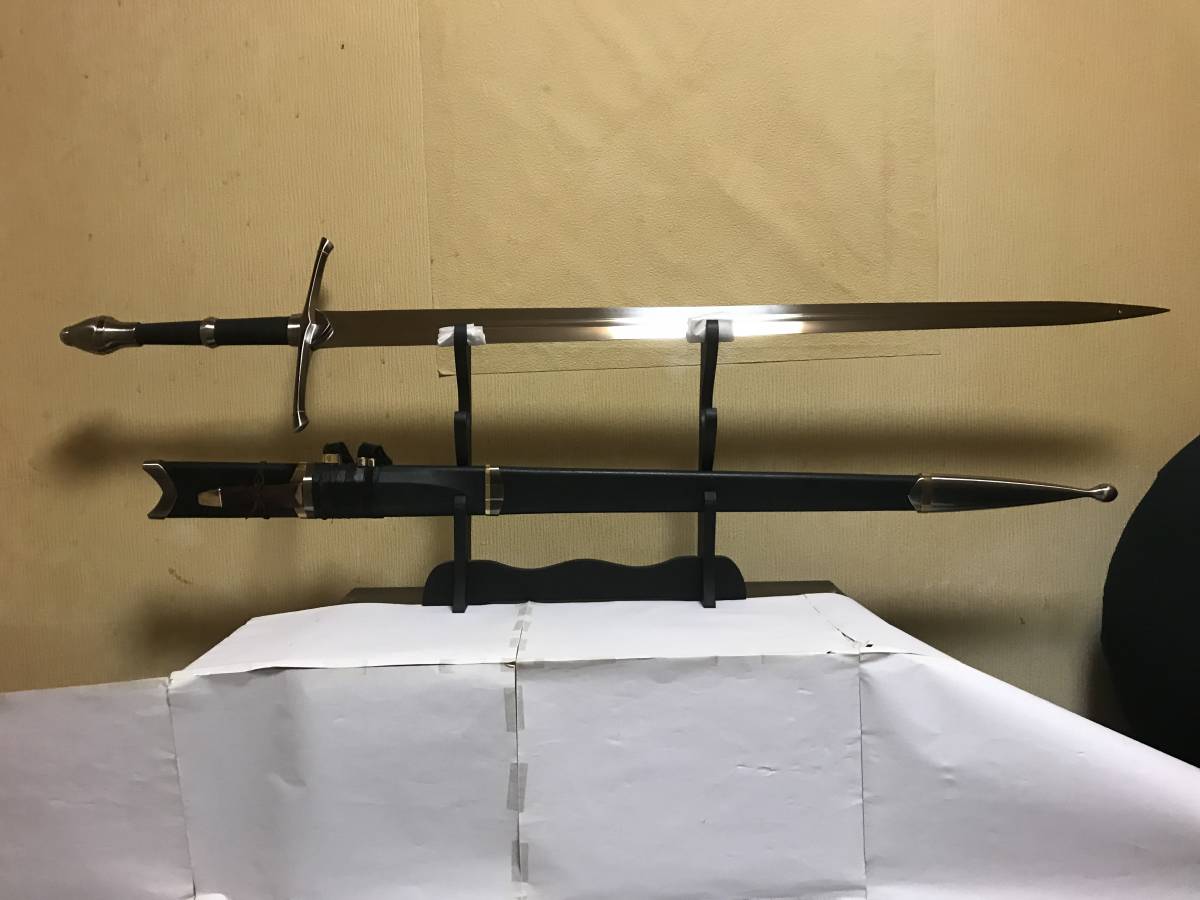 TLotR アラゴルンの剣 ストライダーレンジャーソード 西洋剣 模造刀