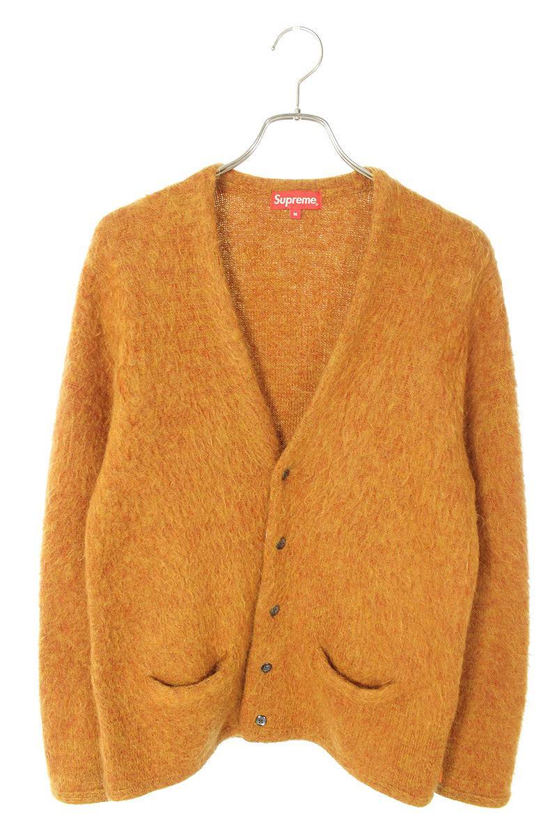 SUPREME 15AW Heather Mohair Cardigan Supreme Heather Mohair