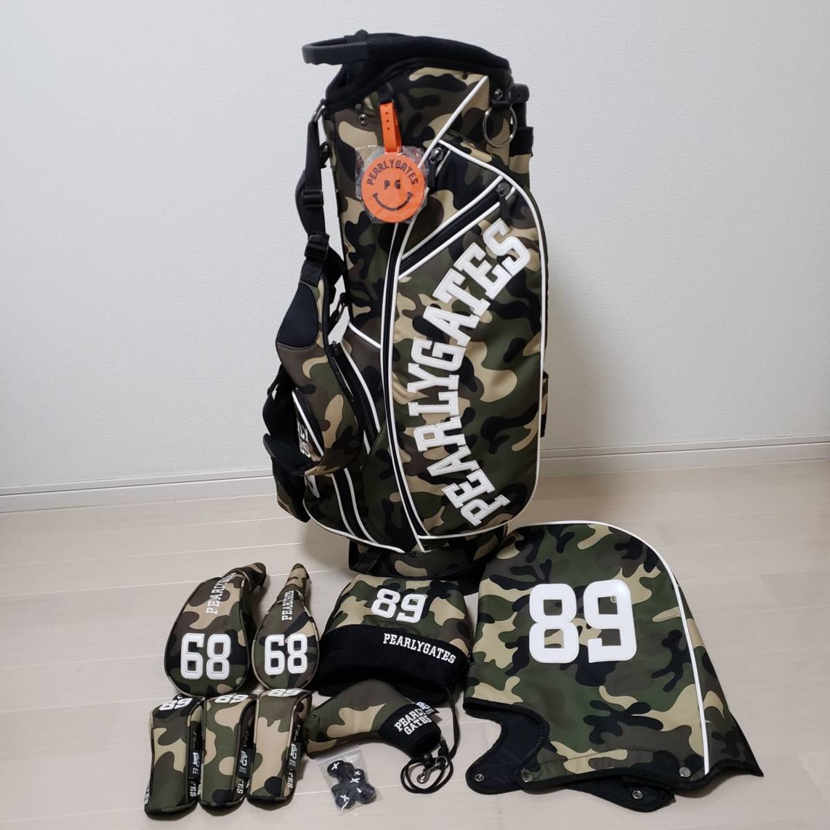 PEARLY GATES 迷彩キャディバッグ PGM4G PEARLY GATES 迷彩キャディ