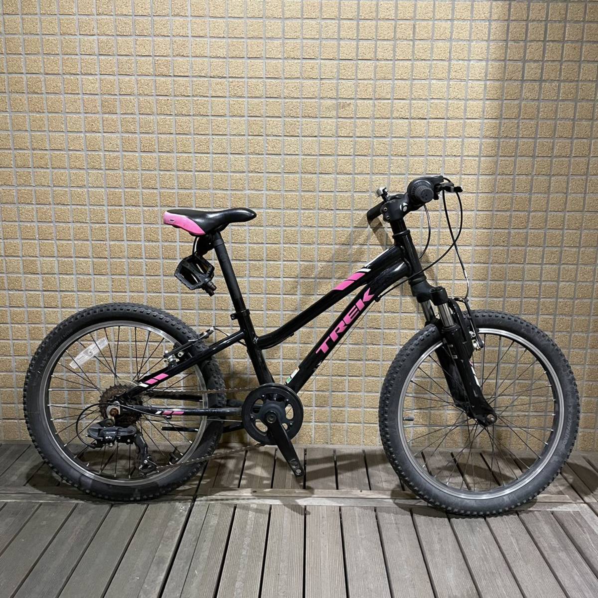 子供用自転車 20インチ Precaliber 身長114-132cm ブラック