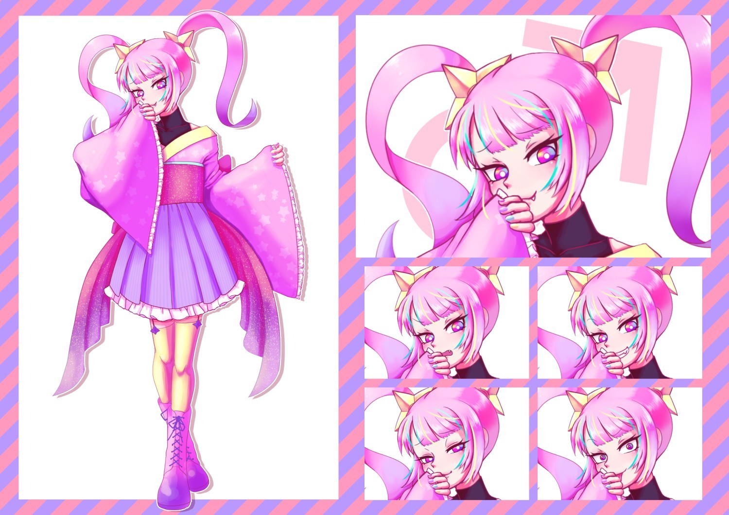 ゲーム】キャラクターイラスト - GENSEKI