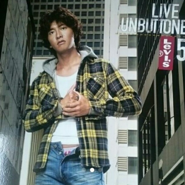 Levi's - キムタク着用 美品 リーバイス チェックシャツの通販 by
