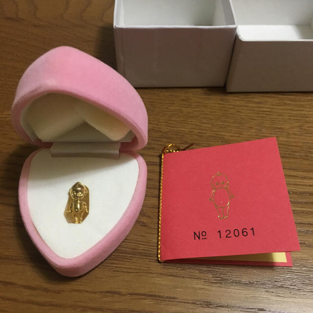 キユーピー - 【懸賞当選品】ゴールドキューピー2001年18金K18 認定書