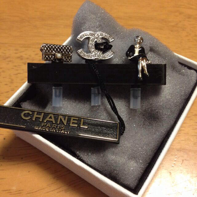 あやめ123様専用 14金ホワイトゴールド 東急 ラピスラズリ？ ネクタイピン