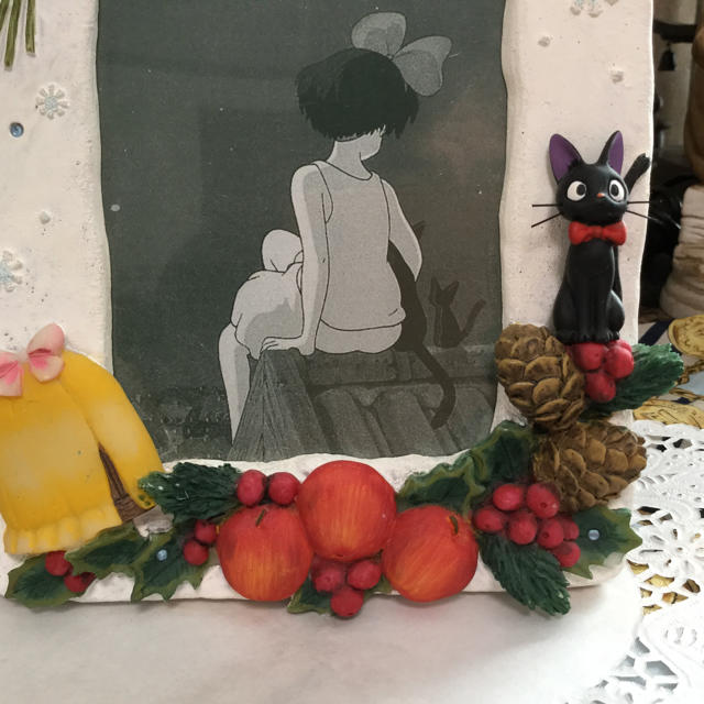 ジブリ - （ 美品 ） ジブリ 魔女の宅急便 フォトフレーム（ 冬の