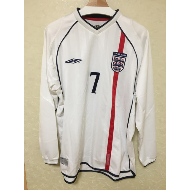 1998 UMBRO アンブロ イングランド代表 ベッカム ユニフォーム 希少XL