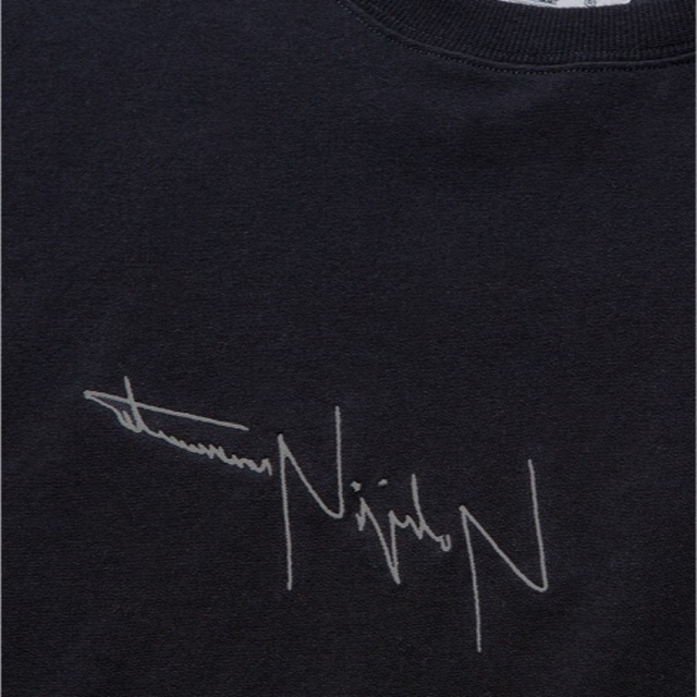 Yohji Yamamoto - ヨウジヤマモト 反転ロゴ 半袖Tシャツ NEW ERA