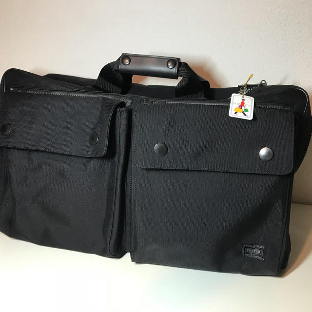 吉田カバン PORTER / ANGLE DUFFLE BAG ブラック