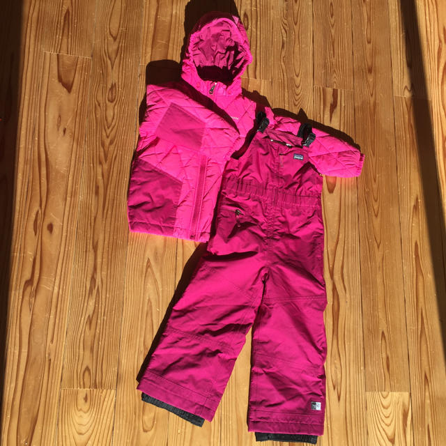 patagoniaスキーウェア上下セット（4T） パタゴニア キッズ スキー
